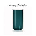 Luxury Double Wall Glass | Extra Strong | Teal 400ml