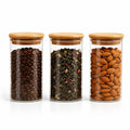 Bamboo Pantry Jar Set 270ml (Set of 3)