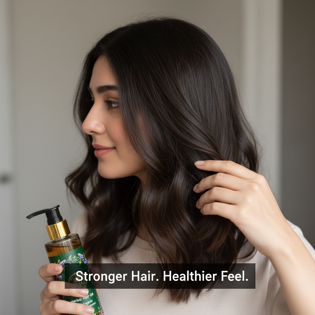 DEEJAZ | Herbal Hair Oil | Lavender Extract | Strength, Smoothness & Natural Shine | 200ml