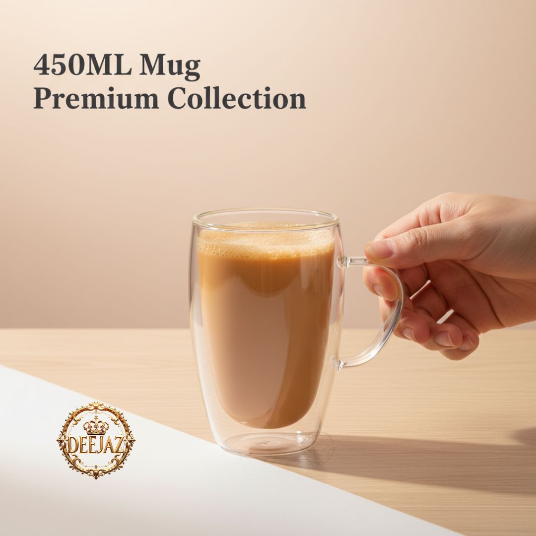 Premium Double Wall Mug | Hot & Cold | 450ml
