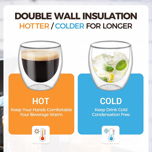 Double Wall Glass 250ml (Regular Size)