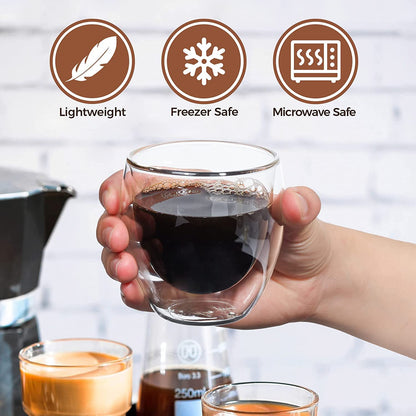 Double Wall Glass 250ml (Regular Size)
