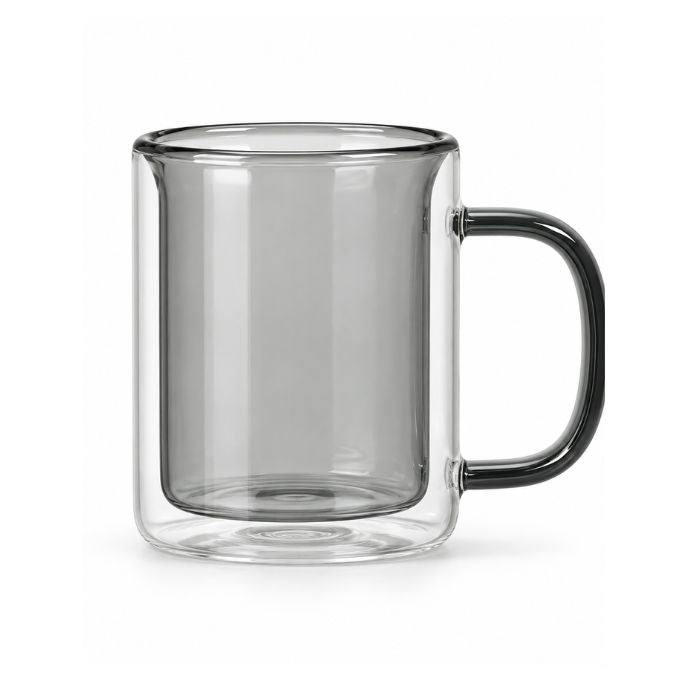 Luxury Double Wall Glass Mug 250ml | 3× Thicker & Stronger