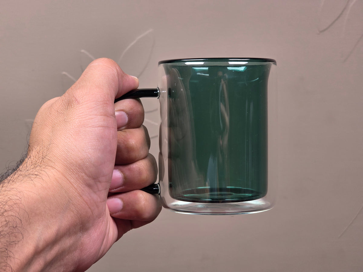 Luxury Double Wall Glass Mug 250ml | 3× Thicker & Stronger