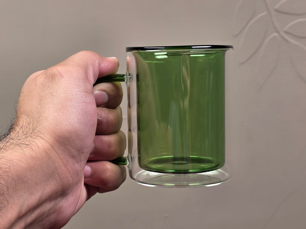 Luxury Double Wall Glass Mug 250ml | 3× Thicker & Stronger